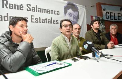 Los principales dirigentes sindicales de la corriente Ren� Salamanca se re�nen en Santa Rosa