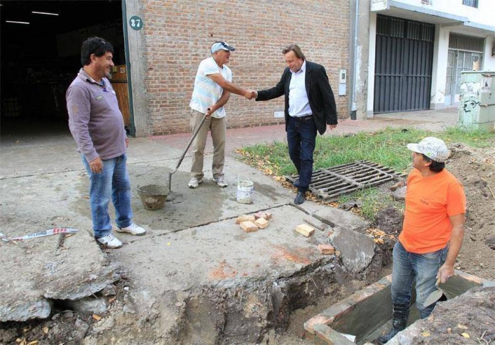 Varisco dijo que se reparar� la trama vial �en un a�o o antes�