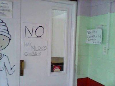 Hospital: sin guardia pedi�trica por conflicto