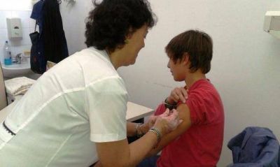 Campa�a de vacunaci�n antigripal pedi�trica