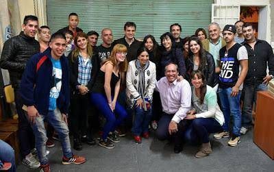 Galmarini se reuni� con vecinos de Mart�nez