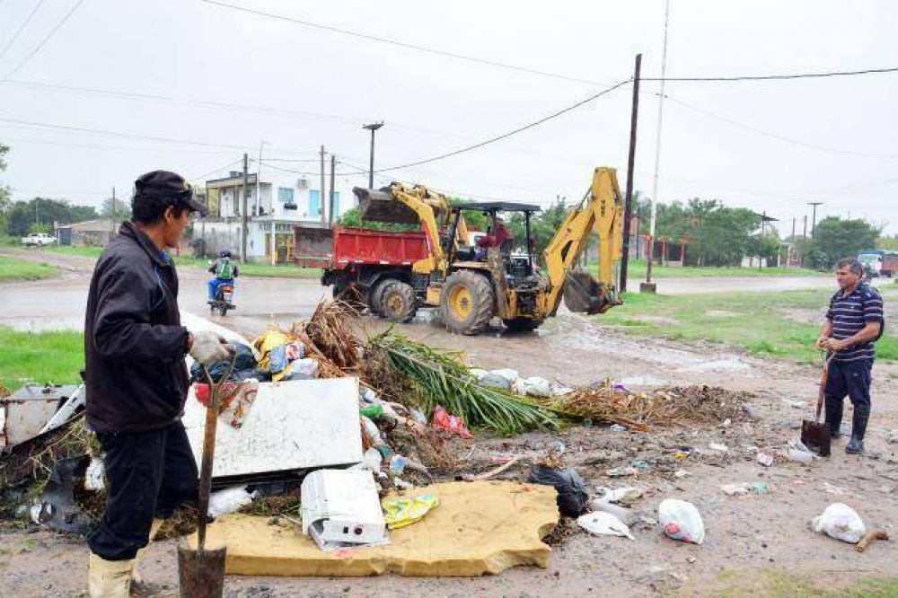 Retiro de residuos no convencionales en amplio sector de la ciudad