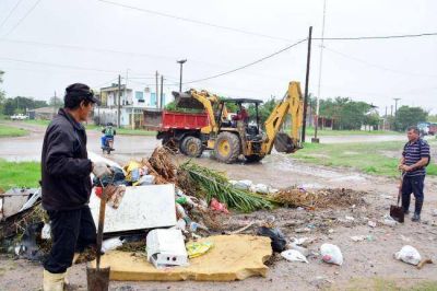 Retiro de residuos no convencionales en amplio sector de la ciudad