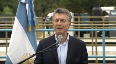 Mauricio Macri en Formosa: 