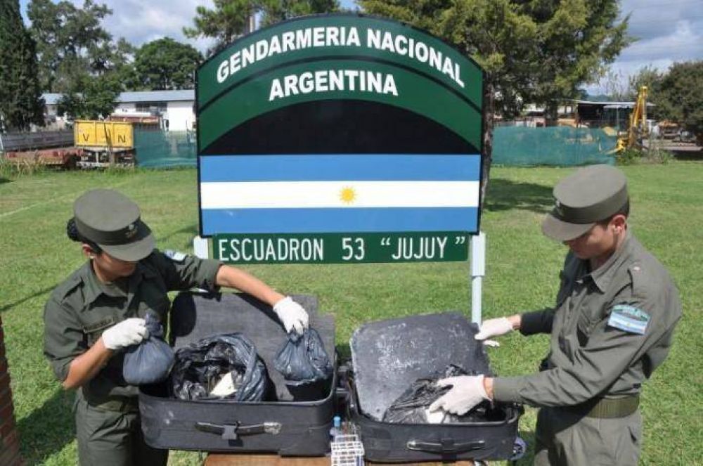 Jujuy, tercera provincia del pas donde ms cocana se secuestr durante el 2015