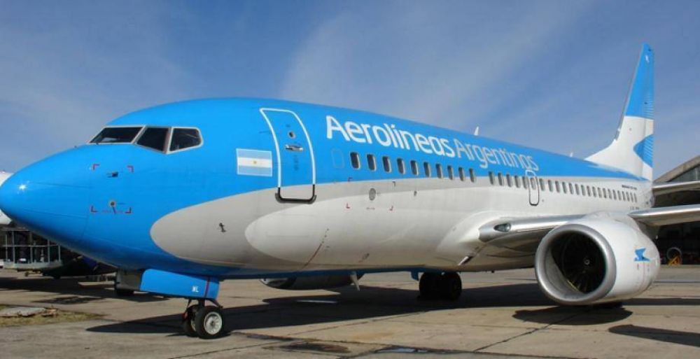 Bariloche tendr� 131 frecuencias semanales de Aerol�neas Argentinas