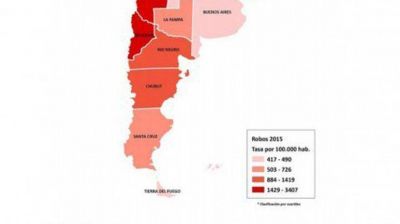 Neuqu�n, segunda en las estad�sticas de robos
