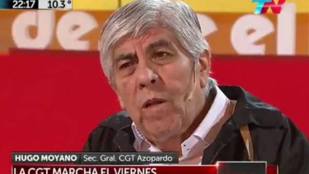 Moyano, sobre la movilizaci�n del viernes: 
