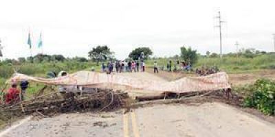 Habilitaron media calzada en el corte sobre la ruta 86