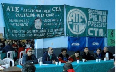 ATE Provincia propone �construir un gran frente social contra el ajuste�