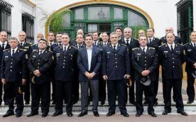 Ritondo present� la nueva c�pula de la Polic�a Bonaerense