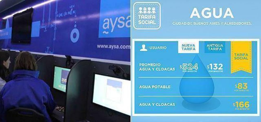 AySA facilita m�viles en espacios p�blicos para gestionar la tarifa social