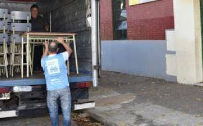 San Mart�n: El Municipio entreg� mobiliario a escuelas y jardines