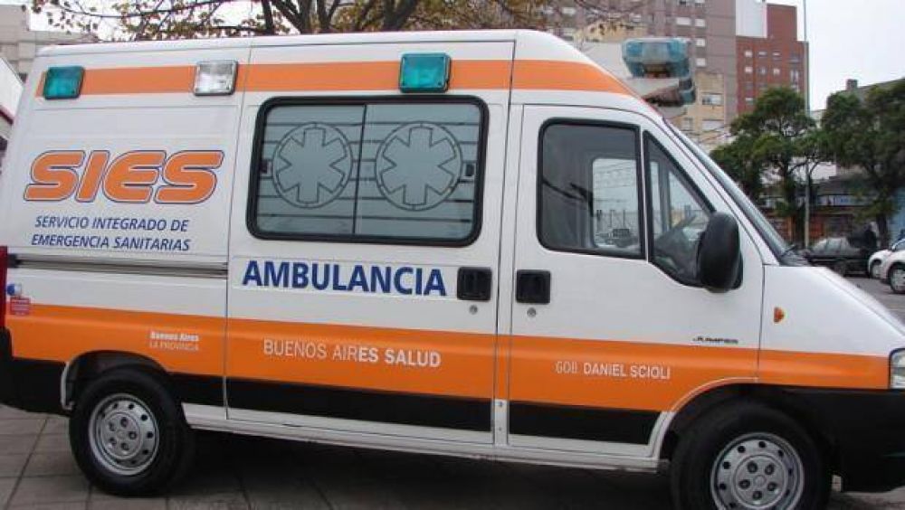 El servicio de ambulancia permanece en emergencia en Mar del Plata