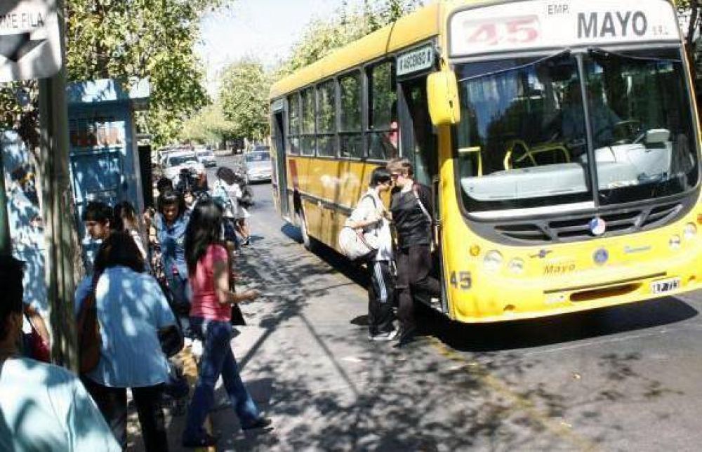 El pr�ximo domingo no habr� colectivos de l�nea
