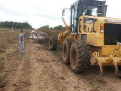 Iniciaron trabajos sobre ruta 1001