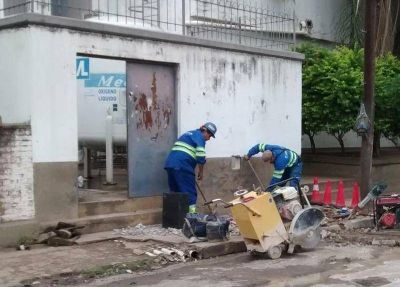 Aguas del Norte ejecut� trabajos en el hospital de Tartagal