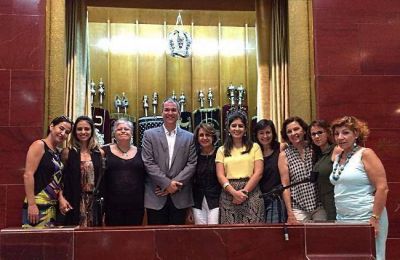 Mujeres de varias religiones se reunieron en una sinagoga de San Pablo