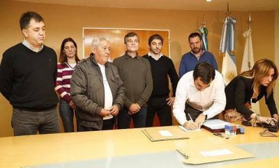 Zabaleta encabez� la licitaci�n para incorporar 50 c�maras de seguridad