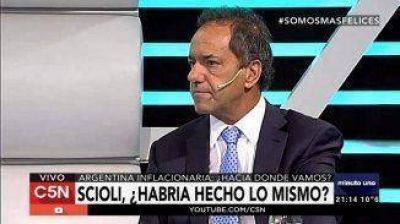 Scioli: 