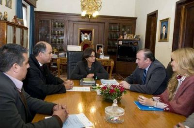 Corpacci se reuni� con autoridades de Seguridad Vial