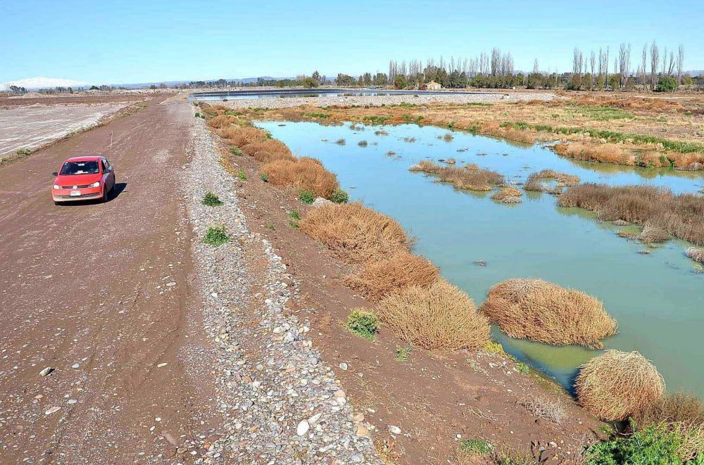 Reinician las obras en la futura planta cloacal sanrafaelina