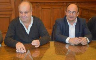 Saladillo: Salom�n mantuvo una reuni�n con Hern�n Lombardi