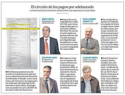 Presentan pruebas de un circuito privilegiado para pagarle a B�ez