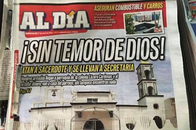 Asaltos a iglesias en M�xico: Ahora en Irapuato