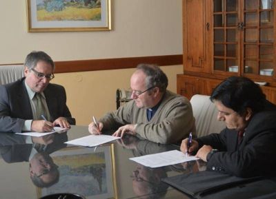 Caritas La Plata firm� convenio con el Servicio Penitenciario Bonaerense