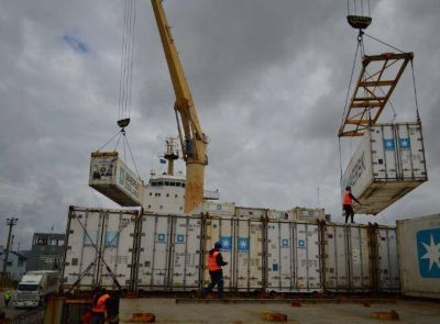 Destacan los avances en comercio exterior a trav�s del puerto