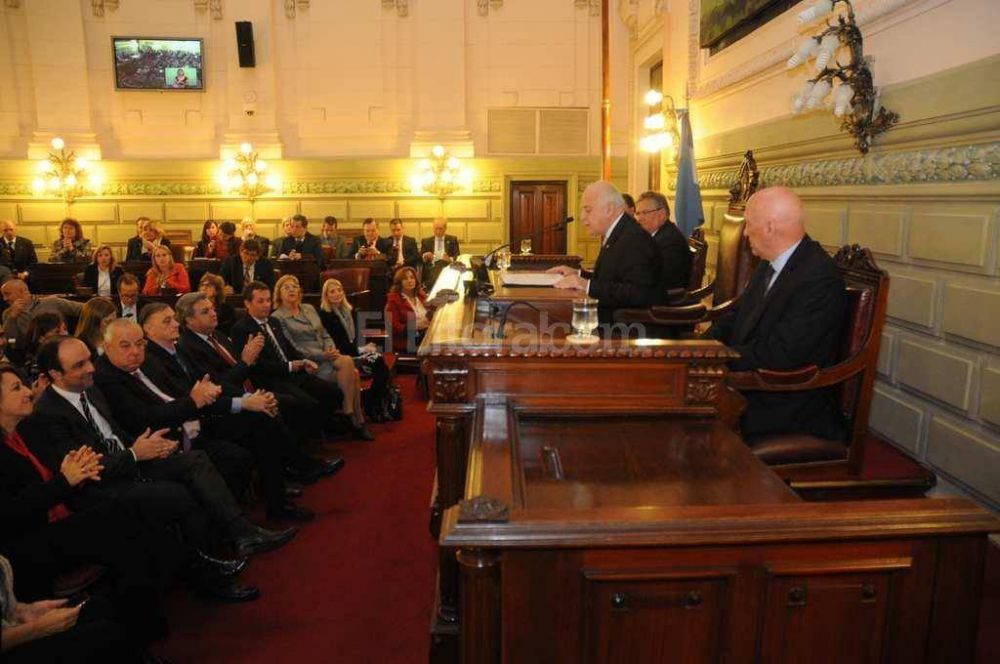 Lifschitz anunci� millonaria inversi�n en obras y anticip� que buscar� 