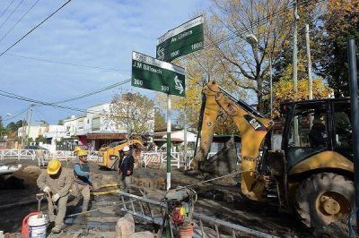 Tigre: Por obras de cloacas est� cerrada al tr�nsito la avenida Liniers