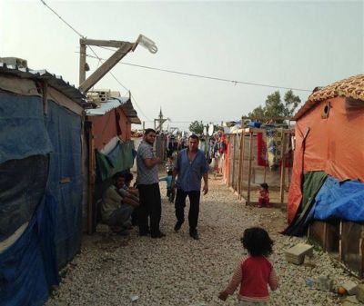 Los sirios sufren en el L�bano, un pa�s desbordado de refugiados