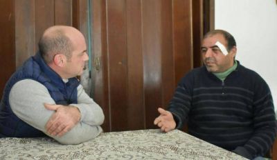 El ministro de Educaci�n visit� al docente agredido por una nena de 10 a�os