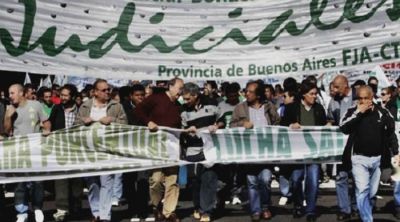Judiciales preparan un nuevo paro por 72 horas para esta semana