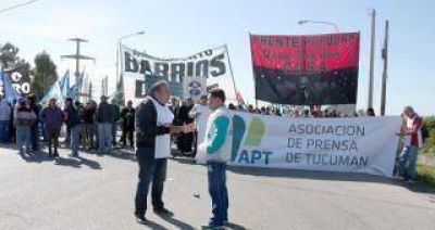El gremio de Prensa participó de las protestas contra el ajuste macrista