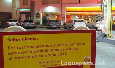  Se acent�an los problemas con el suministro de GNC en Mar del Plata
