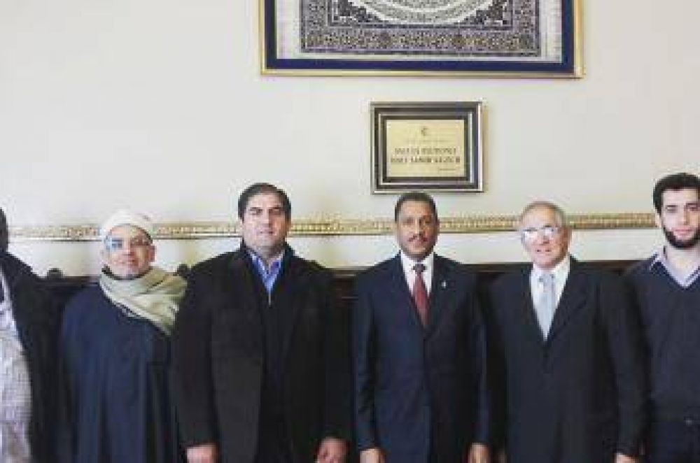El CIRA recibi la visita del encargado de negocios de la embajada de Arabia Saudita en Argentina