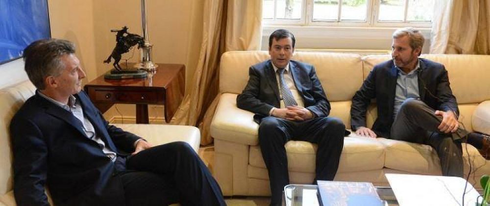 El Senador Zamora se reuni con el Presidente Mauricio Macri
