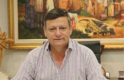 Peppo salud� a los trabajadores en su d�a
