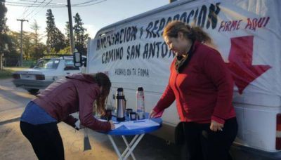 San Antonio: juntan 4 mil firmas para que lo arreglen
