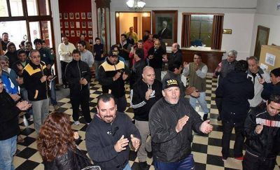 Paro y protesta de los taxistas santarrose�os
