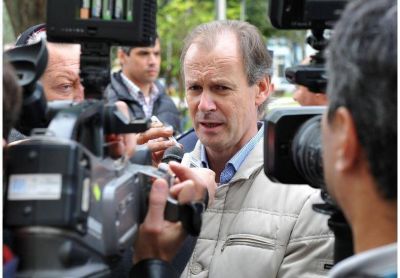 Bordet anunci� el inicio de la etapa de reconstrucci�n de las zonas afectadas por las lluvias