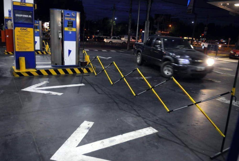 El 40 por ciento de las GNC de Mendoza no recibe gas