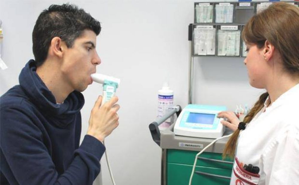 El Hospital Austral har pruebas de espirometras gratuitas