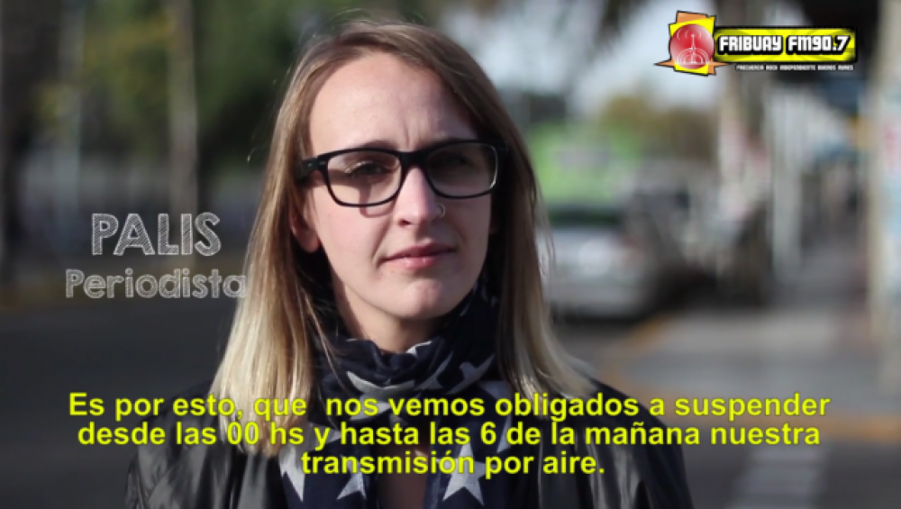 Apag�n forzado en FM Fribuay por la 