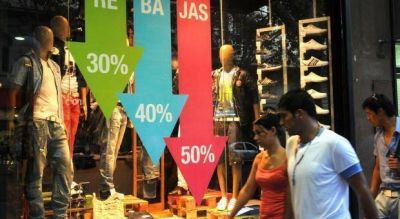 Preocupaci�n empresarial: Las ventas minoristas se desplomaron y cayeron un 6,6% en Abril