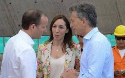 Macri, Vidal e Insaurralde recorrieron obras en Lomas de Zamora
