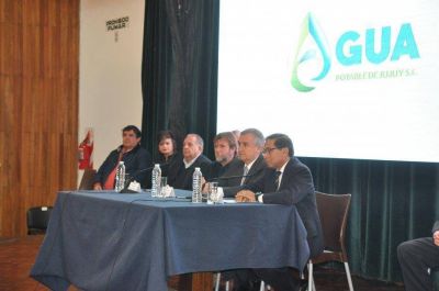 Presentaron la nueva empresa Agua Potable